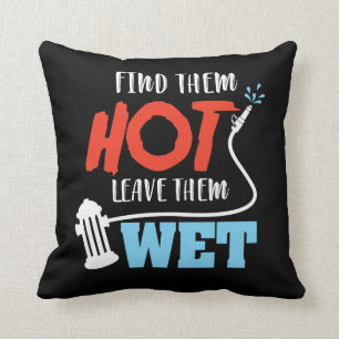 Feuerwehrmann-Retter-menschlicher Retter flammt Kissen