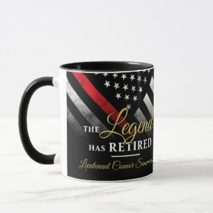 Feuerwehrmann Ruhestand Feuerwehr Feuerwehrmann Tasse
