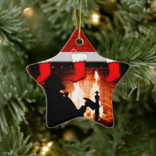Feuerwehrmann-Sammelobjekt Keramik Ornament