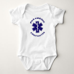 Feuerwehrmann-Sanitäter Baby Strampler