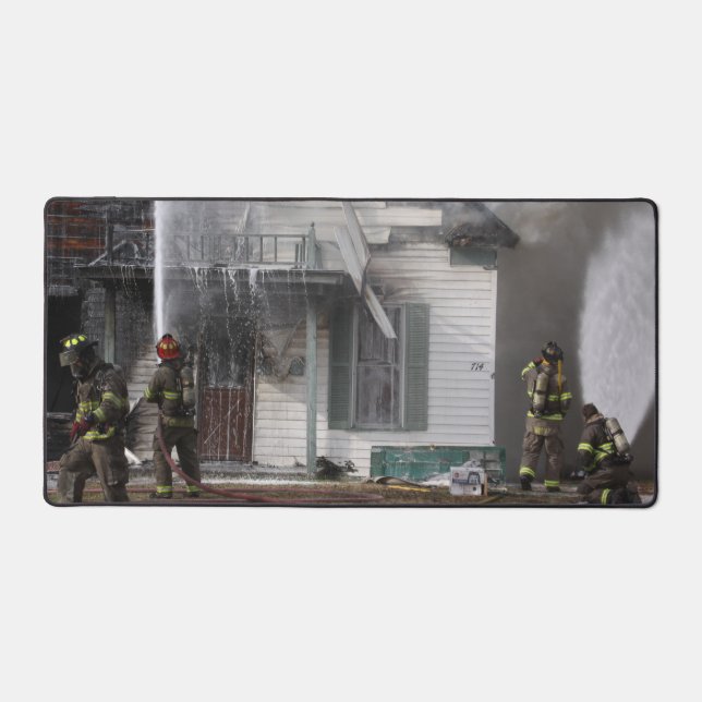 Feuerwehrmann Schreibtischunterlage (Vorderseite)