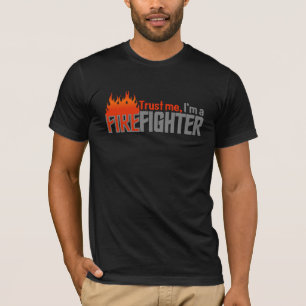 Feuerwehrmann-Shirt - wählen Sie Art u. Farbe T-Shirt