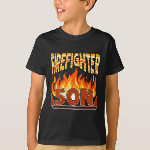Feuerwehrmann Sohn Feuerwehrmann Geschenk Stolz Fe T-Shirt