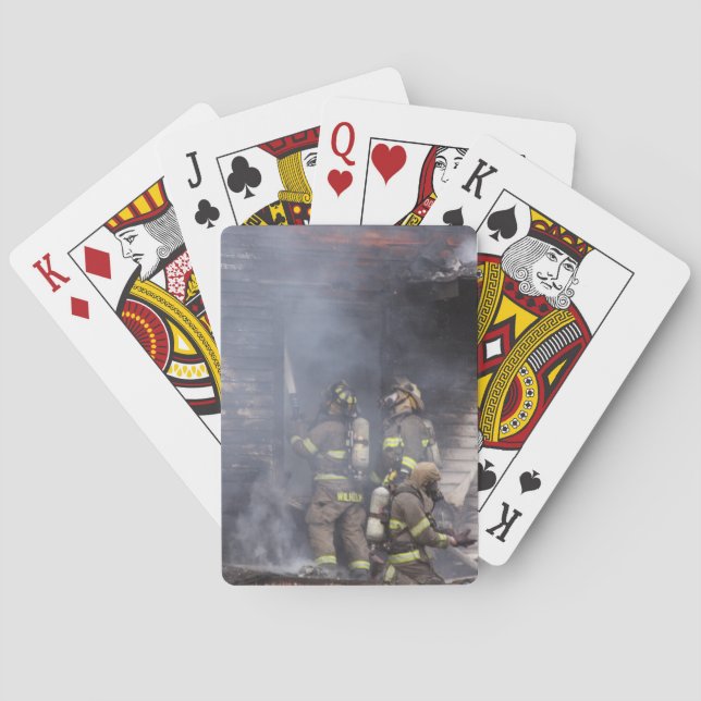 Feuerwehrmann Spielkarten (Rückseite)