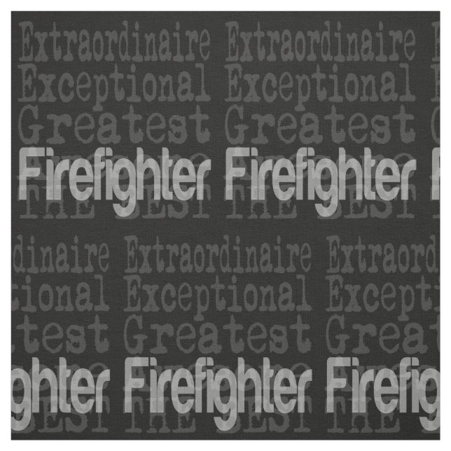 Feuerwehrmann Stoff (Muster)