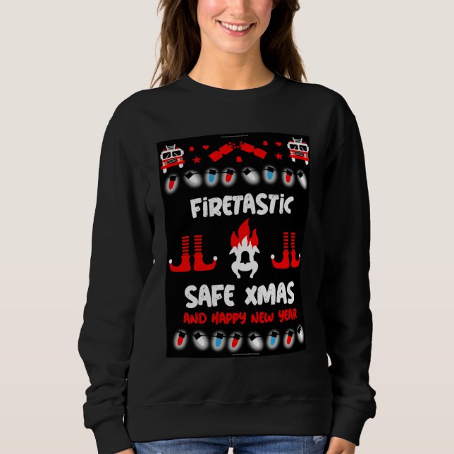 Feuerwehrmann Sweatshirt (Vorderseite)