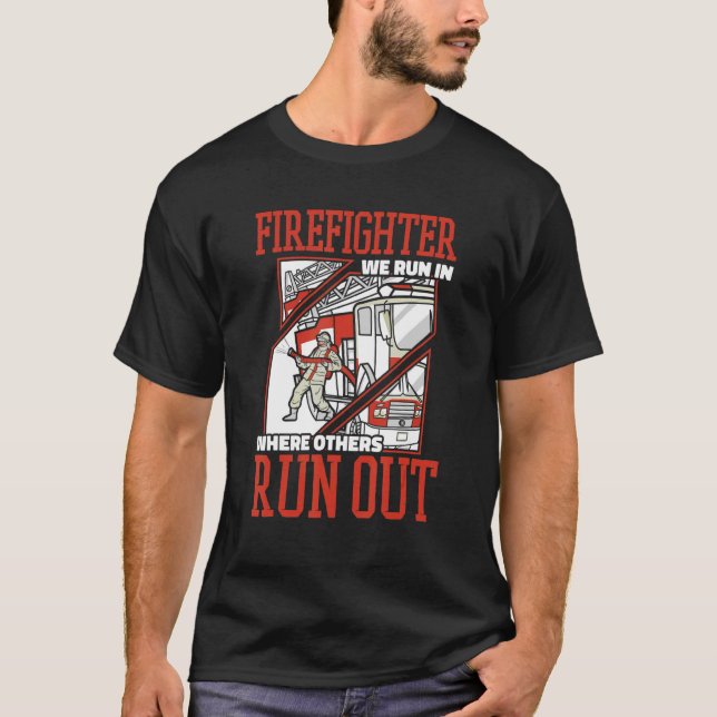 Feuerwehrmann T-Shirt (Vorderseite)
