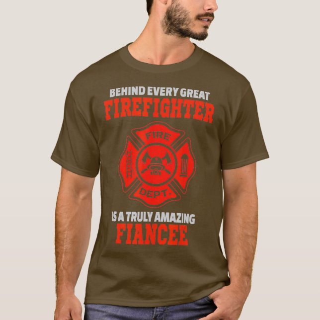 Feuerwehrmann T-Shirt (Vorderseite)