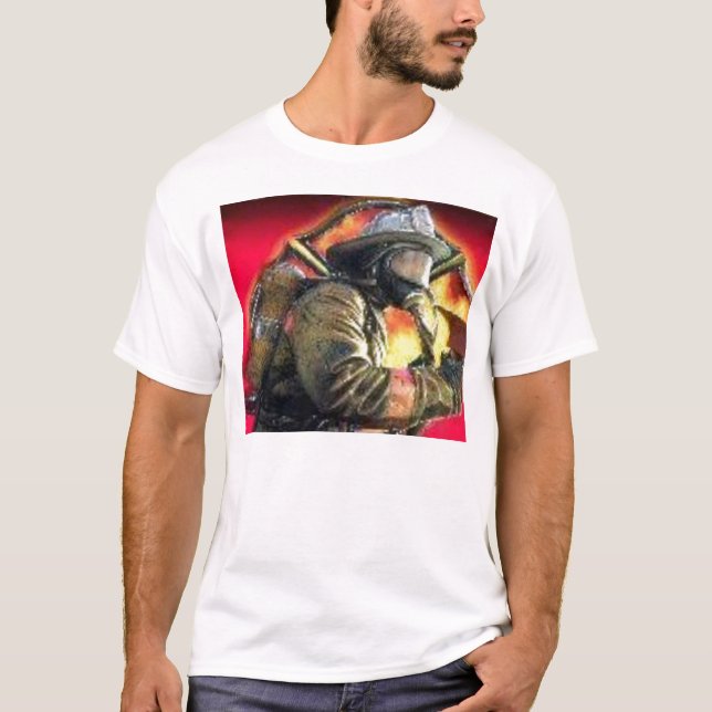 Feuerwehrmann T-Shirt (Vorderseite)