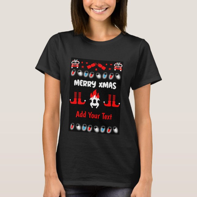 Feuerwehrmann T-Shirt (Vorderseite)