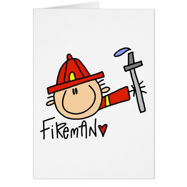 Feuerwehrmann-T-Shirts und Geschenke (Vorne)