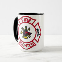Feuerwehrmann-Tasse