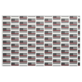 Feuerwehrmann Thin Red Line Fabric am Hof Stoff