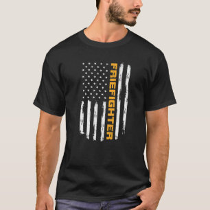 Feuerwehrmann Vintage positive Trägerin T-Shirt
