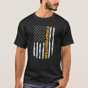 Feuerwehrmann Vintage positive Trägerin T-Shirt