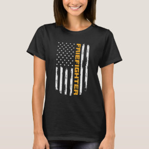 Feuerwehrmann Vintage positive Trägerin T-Shirt