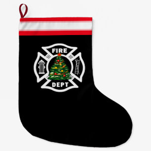Feuerwehrmann-Weihnachtsfeuer-Abteilung Großer Weihnachtsstrumpf