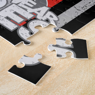 Feuerwehrmann-wirkliche Helder tragen nicht Kape Puzzle