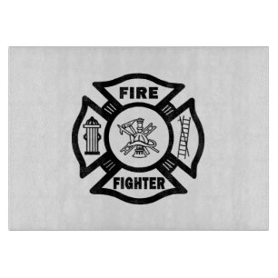 Feuerwehrmann-Zuhause Schneidebrett