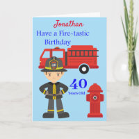 Feuerwehrmann zum Geburtstag