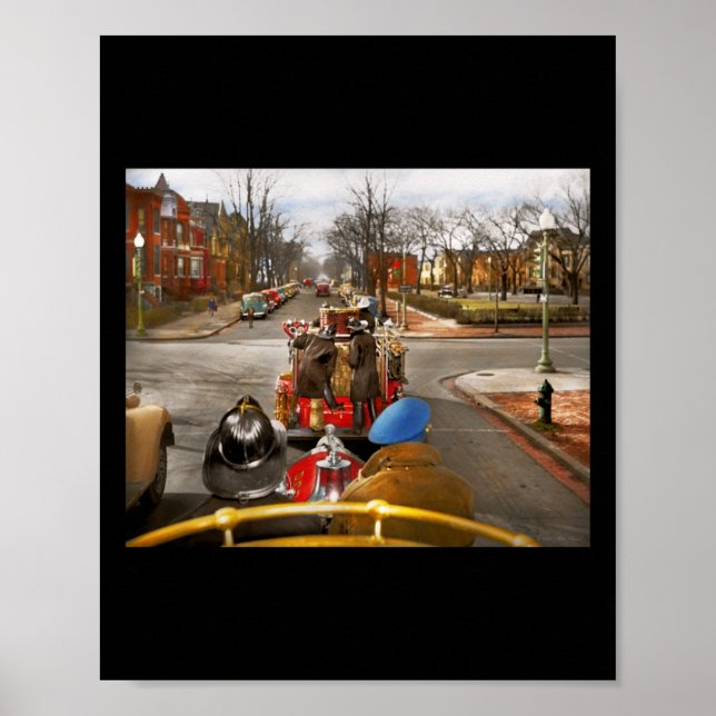 Feuerwehrmann - Zurück zum Bahnhof 1943 Poster (Vorne)