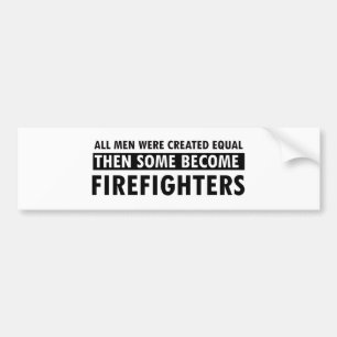 Feuerwehrmannentwürfe Autoaufkleber