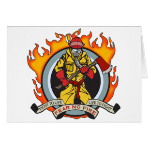 Feuerwehrmänner befürchten kein Feuer