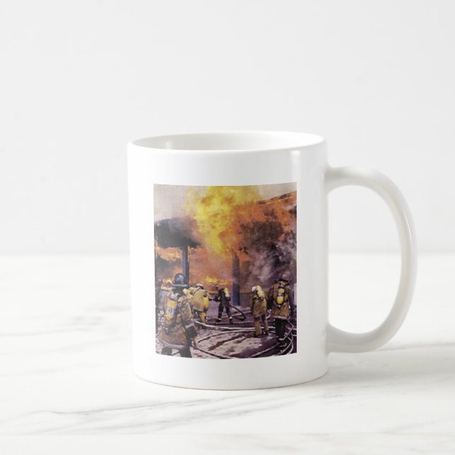 FEUERWEHRMÄNNER: Gerade ein anderer Tag! - Tasse (Rechts)