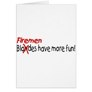 Feuerwehrmänner haben mehr Spaß