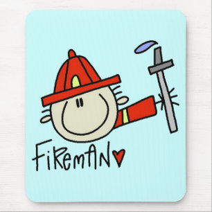 Feuerwehrmauspad Mousepad
