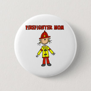 Feuerwehrmutter Button