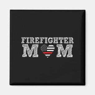 Feuerwehrmutter Feuerwehrmann Geschenk Stolz Feuer Magnet