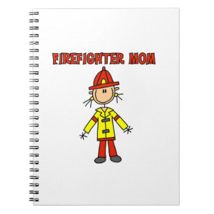 Feuerwehrmutter T-Shirts und Geschenke Notizblock