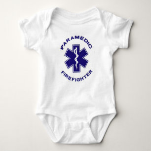 Feuerwehrparamedizin Baby Strampler