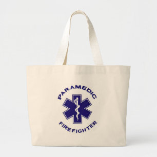 Feuerwehrparamedizin Jumbo Stoffbeutel
