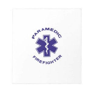 Feuerwehrparamedizin Notizblock