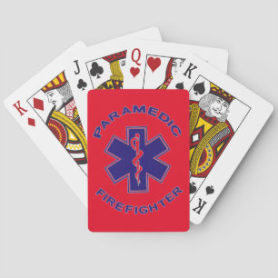Feuerwehrparamedizin Spielkarten