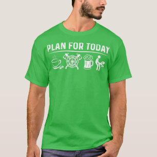 Feuerwehrplan für den heutigen Feuerwehrmann T-Shirt