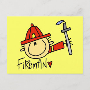 Feuerwehrpostkarten Postkarte