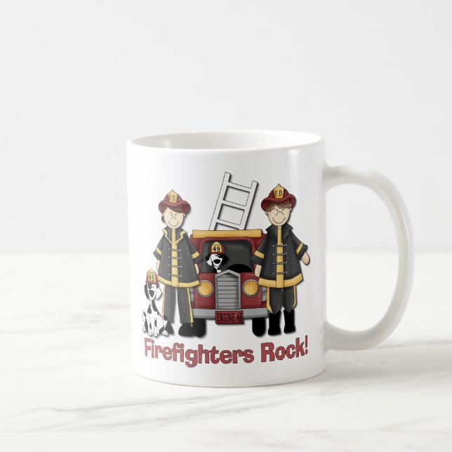 Feuerwehrrock Tasse (Rechts)