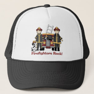 Feuerwehrrock Truckerkappe
