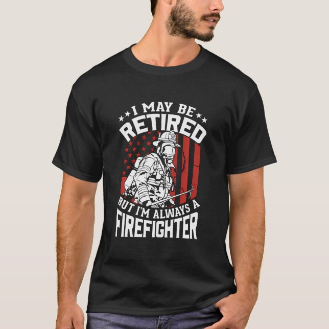 Feuerwehrruhestand T-Shirt (Vorderseite)