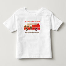 Feuerwehrschieber Motor Kleinkind T - Shirt