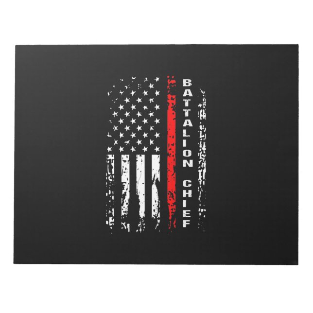 Feuerwehrschiff-Bataillon-Hauptbataillon Notizblock (Vorderseite)