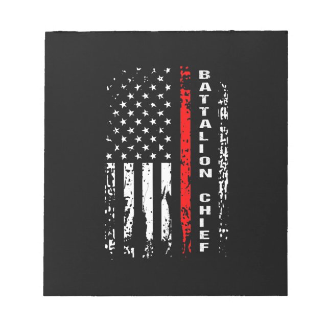 Feuerwehrschiff-Bataillon-Hauptbataillon Notizblock (Vorderseite)