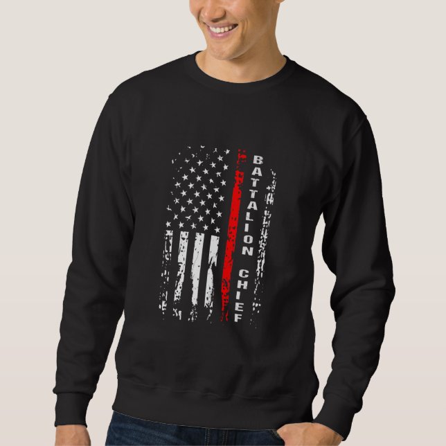 Feuerwehrschiff-Bataillon-Hauptbataillon Sweatshirt (Vorderseite)
