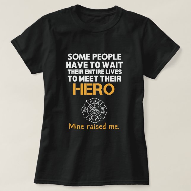 Feuerwehrtochter T-Shirt (Design vorne)