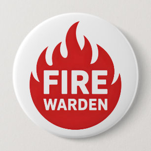 Feuerwehrwart Button