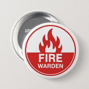 Feuerwehrwart Button