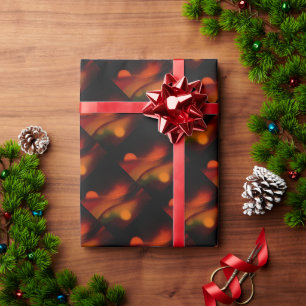 Feuerwelle Geschenkpapier